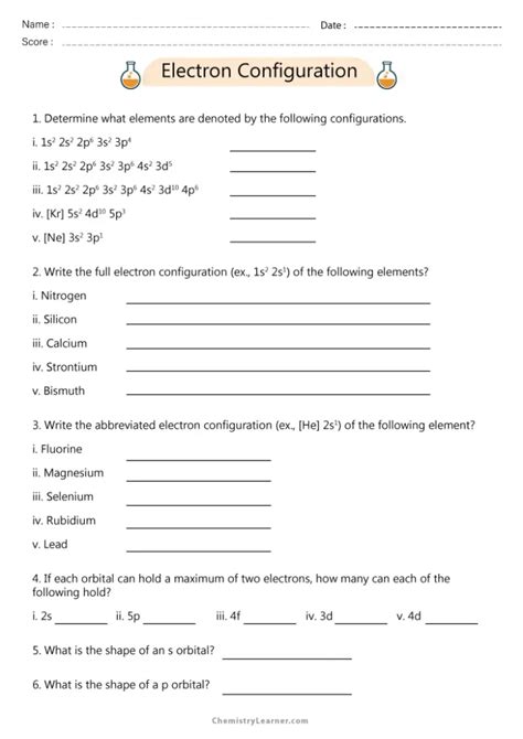 electron configuration for rn|electron configuration worksheet.